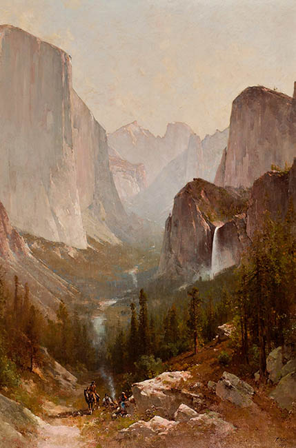 Thomas Hill - Vernal Falls, Yosemite 1889